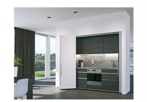Cửa trượt xoay lắp bên phải (lọt lòng/trùm ngoài) cao 1851 – 2600 mm Hafele 408.31.011 - 1