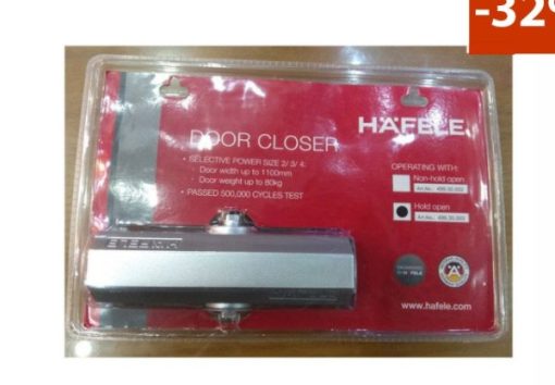 Cùi chỏ hơi Hafele 80kg có dừng 499.30.003 - 1