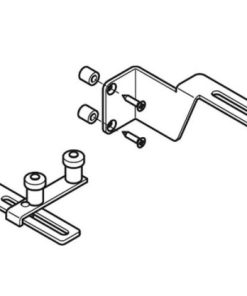 Dẫn hướng giữa, cho cánh chéo hoàn toàn Hafele 403.50.995
