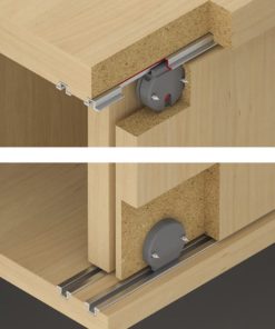 Bánh xe trượt dưới Hafele 404.20.340 - 10 Bánh xe trượt dưới Hafele 404.20.340 - 9