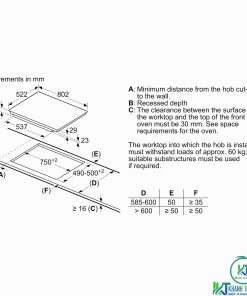 BẾP TỪ BOSCH SERIE 6 PVS831FB5E 4 VÙNG NẤU BÁN ĐA ĐIỂM - 39