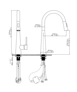 Vòi rửa chén Maadela MDF-149B - 15