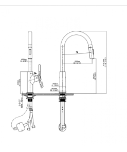 Vòi rửa chén Maadela MDF-570C - 7