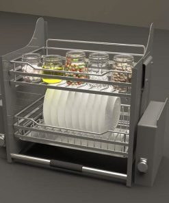 Giá bát nâng hạ LENTO HAFELE dạng lưới dẹt 800mm 504.76.022 - 14 Giá bát nâng hạ LENTO HAFELE dạng lưới dẹt 800mm 504.76.022 - 13