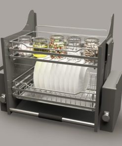 Giá bát đĩa nâng hạ Cucina 700mm Mạ Chrome 504.76.205 - 26 Giá bát đĩa nâng hạ Cucina 700mm Mạ Chrome 504.76.205 - 25