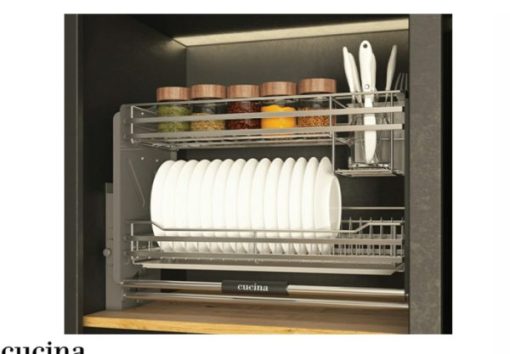 Giá bát đĩa nâng hạ Cucina 700mm Inox 304 504.76.135 - 1