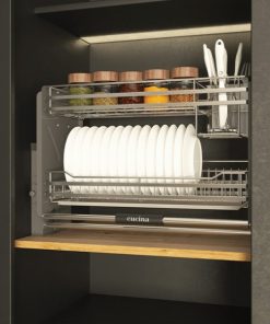 Giá bát đĩa nâng hạ Cucina 800mm Inox 304 504.76.137 - 7
