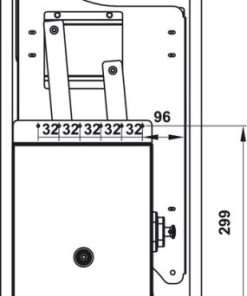 Giá bát đĩa nâng hạ Cucina 700mm Inox 304 504.76.135 - 9