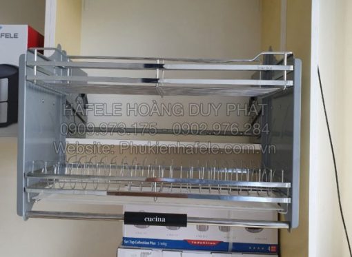 Giá bát đĩa nâng hạ Cucina – lưới dẹt 600mm Inox 304 504.76.014 - 7