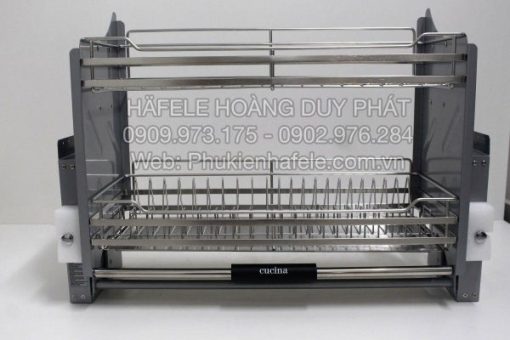 Giá bát đĩa nâng hạ Cucina – lưới tròn 600mm Inox 304 504.76.004 - 5