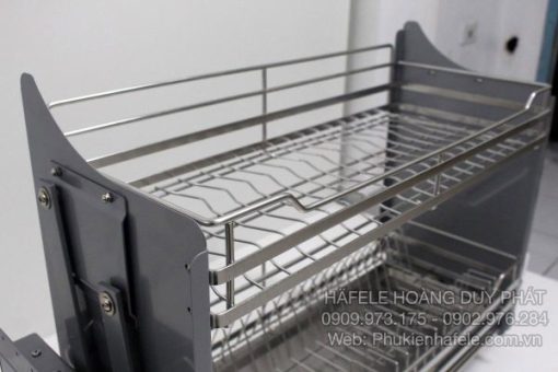 Giá bát đĩa nâng hạ Cucina – lưới tròn 600mm Inox 304 504.76.004 - 9