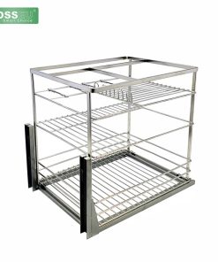 Giá gia vị Inox 304 nan dẹt BossEU BS304.125GS