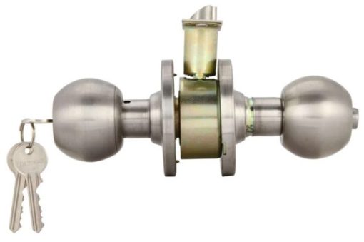 Khóa tay nắm tròn cò 70mm Hafele 911.64.246 - 3