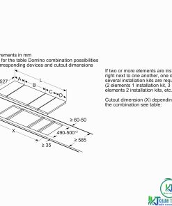 BẾP NƯỚNG DOMINO BOSCH PKY475FB1E SERIE 6 TEPPANYAKI - 38 BẾP NƯỚNG DOMINO BOSCH PKY475FB1E SERIE 6 TEPPANYAKI - 37