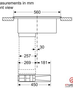 BẾP TỪ KẾT HỢP HÚT MÙI BOSCH PVQ731F15E SERIE 6 BỐN VÙNG NẤU - 72 BẾP TỪ KẾT HỢP HÚT MÙI BOSCH PVQ731F15E SERIE 6 BỐN VÙNG NẤU - 71
