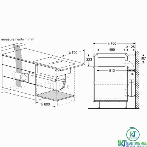 BẾP TỪ KẾT HỢP HÚT MÙI BOSCH PVQ731F15E SERIE 6 BỐN VÙNG NẤU - 21