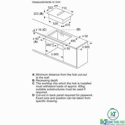 BẾP TỪ KẾT HỢP HÚT MÙI BOSCH PVQ731F15E SERIE 6 BỐN VÙNG NẤU - 13