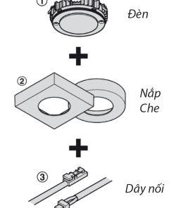 Đèn led Hafele Lắp âm/nổi 3000K 12V 833.72.371 - 5