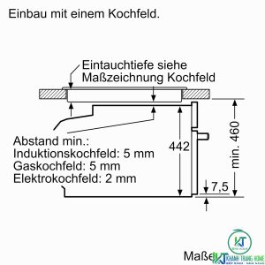 LÒ HẤP ÂM TỦ BOSCH CDG634AB0 SERIE 8 38L AUTOPILOT 20 - 27