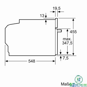 LÒ HẤP ÂM TỦ BOSCH CDG634AB0 SERIE 8 38L AUTOPILOT 20 - 31