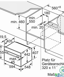 LÒ NƯỚNG KÈM HẤP BOSCH CSG636BS3 SERIE 8 47L ÂM TỦ - 34 LÒ NƯỚNG KÈM HẤP BOSCH CSG636BS3 SERIE 8 47L ÂM TỦ - 33