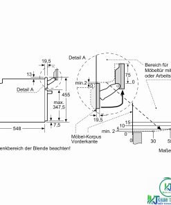LÒ NƯỚNG KÈM HẤP BOSCH CSG636BS3 SERIE 8 47L ÂM TỦ - 36 LÒ NƯỚNG KÈM HẤP BOSCH CSG636BS3 SERIE 8 47L ÂM TỦ - 35