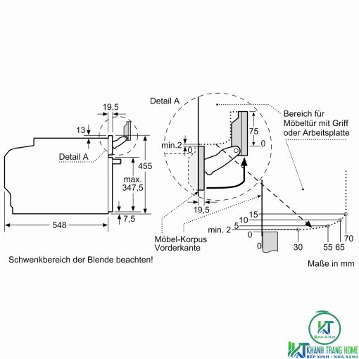 LÒ NƯỚNG KÈM HẤP BOSCH CSG636BS3 SERIE 8 47L ÂM TỦ - 15