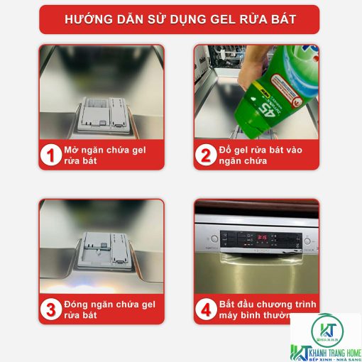 GEL RỬA CHÉN BÁT ECO FINISH 0% 900ML CHÍNH HÃNG - 7
