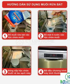 MUỐI RỬA BÁT FINISH 3KG CHÍNH HÃNG - 7