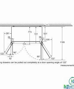 TỦ LẠNH SIDE BY SIDE BOSCH KAD92HI31 SERIE 8 540 LÍT - 50 TỦ LẠNH SIDE BY SIDE BOSCH KAD92HI31 SERIE 8 540 LÍT - 49