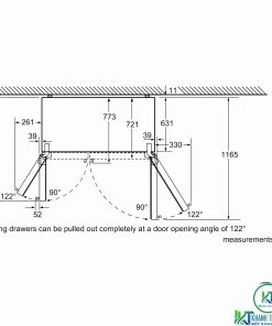 TỦ LẠNH SIDE BY SIDE BOSCH KAD92SB30 SERIE 8 539 LÍT - 30 TỦ LẠNH SIDE BY SIDE BOSCH KAD92SB30 SERIE 8 539 LÍT - 29