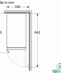 TỦ RƯỢU CỬA KÍNH ÂM TỦ KUW20VHF0 SERIE 6 58 LÍT - 27