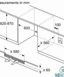 TỦ RƯỢU CỬA KÍNH ÂM TỦ KUW21AHG0G SERIE 6 120 LÍT - 26 TỦ RƯỢU CỬA KÍNH ÂM TỦ KUW21AHG0G SERIE 6 120 LÍT - 25