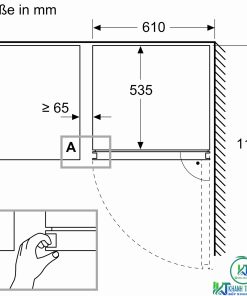 TỦ RƯỢU CỬA KÍNH KWK16ABGA SERIE 6 120 LÍT - 32 TỦ RƯỢU CỬA KÍNH KWK16ABGA SERIE 6 120 LÍT - 31