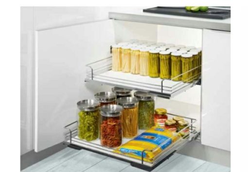 Rổ kéo lọt lòng, cửa bản lề rộng Kessebohmer 450mm 540.26.264 - 1