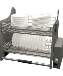 Giá bát nâng hạ LENTO HAFELE dạng lưới tròn 800mm 504.76.012 - 11