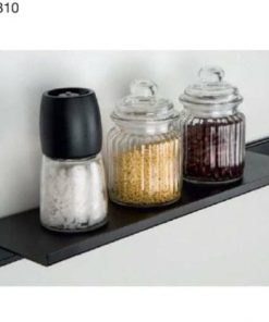 Kệ đa năng màu đen Hafele 406x130x16mm 523.00.310