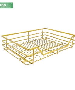 Giá xoong nồi bát đĩa mạ nano vàng BossEU BS301.900BN