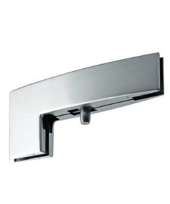 Kẹp kính L Häfele dạng cong 981.52.700