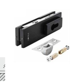 Kẹp khóa Häfele màu đen 981.00.403