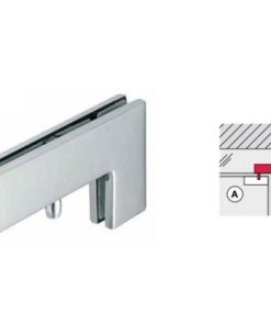 Kẹp L màu inox mờ DIY 489.81.040