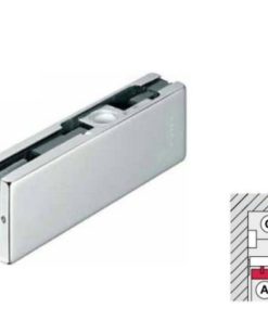 Kẹp kính trên Inox bóng DIY 489.81.021