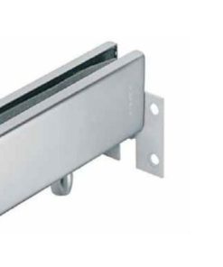 Kẹp kính trên khung gắn tường inox mờ 981.50.050