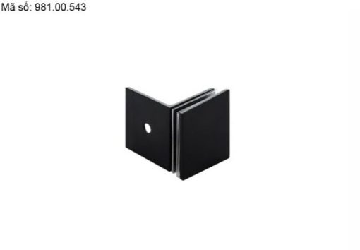 Kẹp Tường – Kính 90 độ màu đen Hafele 981.00.563 - 1