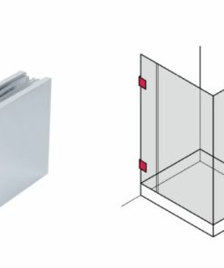 Kẹp tường – kính Häfele 90 độ 981.00.562