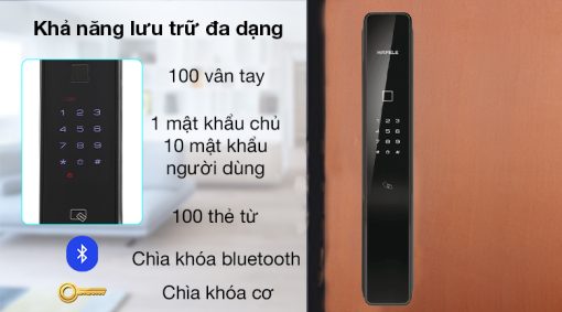 Khóa điện tử Hafele PP9000 Màu đen 912.05.691 - 7
