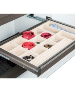 Khay đựng trang sức Hafele 600mm màu nâu 807.95.101