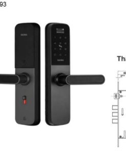 Khóa điện tử BAUMA BM600 Thân khóa lớn 912.20.393