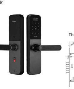 Khóa điện tử vân tay BAUMA BM610 Thân khóa lớn 912.20.391