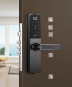 Khóa điện tử vân tay BAUMA BM610 Thân khóa lớn 912.20.391 - 27